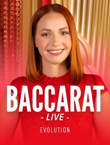 Baccarat Lobby — Evolution title in our lobby