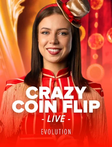 Play Crazy Coin Flip (Evolution) on Spinfin Casino