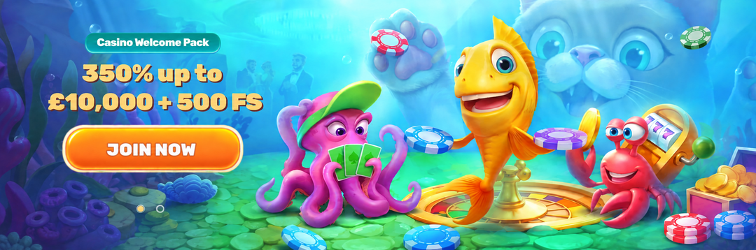 Weekday reload of 77% up to £700 and 50 free spins at Casino Spinfin